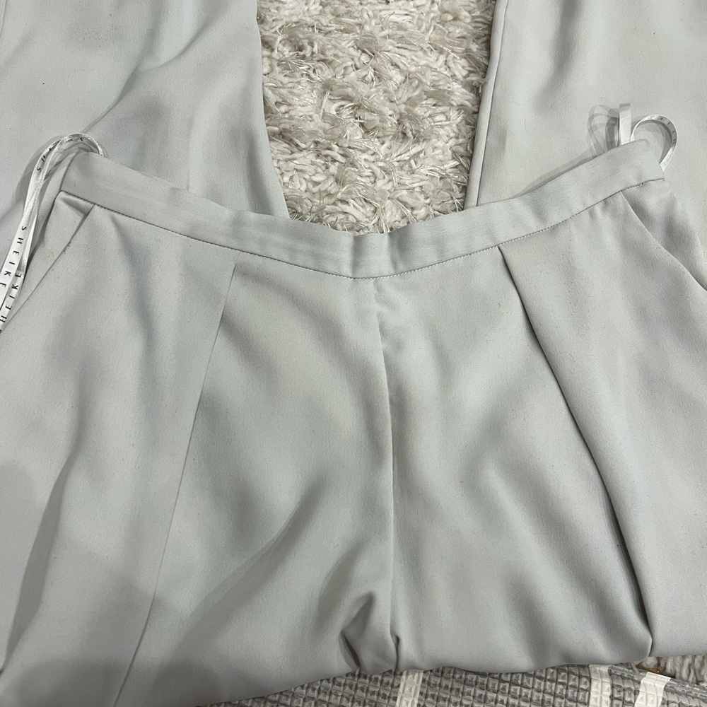 Sheike Light Gray Trousers